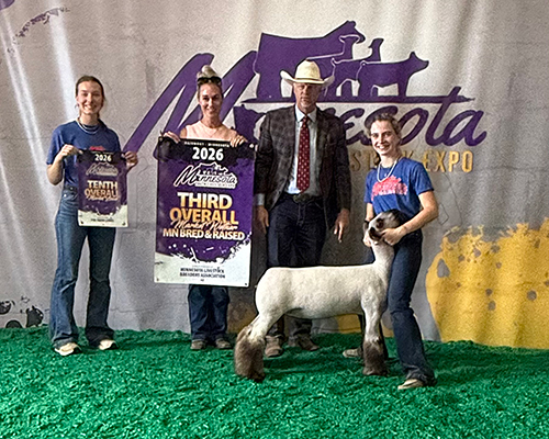 3rd Overall Minnesota Born and Bred, Minnesota Youth Livestock Expo 3rd Overall Minnesota Born and Bred, Minnesota Youth Livestock Expo